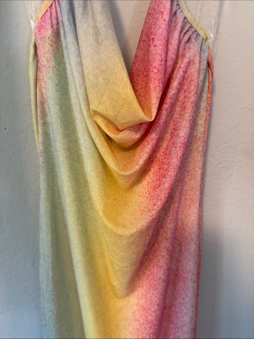 nasty gal rainbow dress